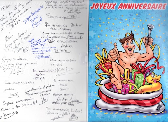 Carte anniversaire 60 ans