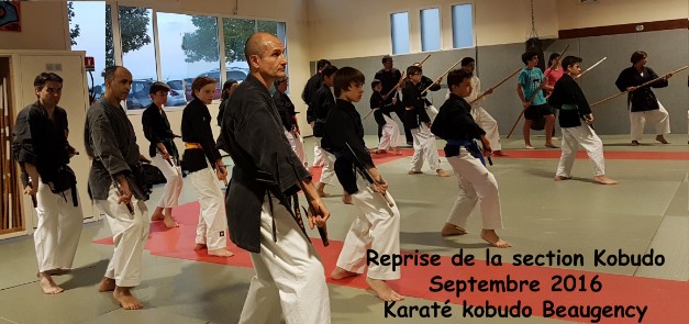 Kobudo reprise septembre